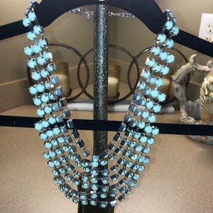 Mint green necklace